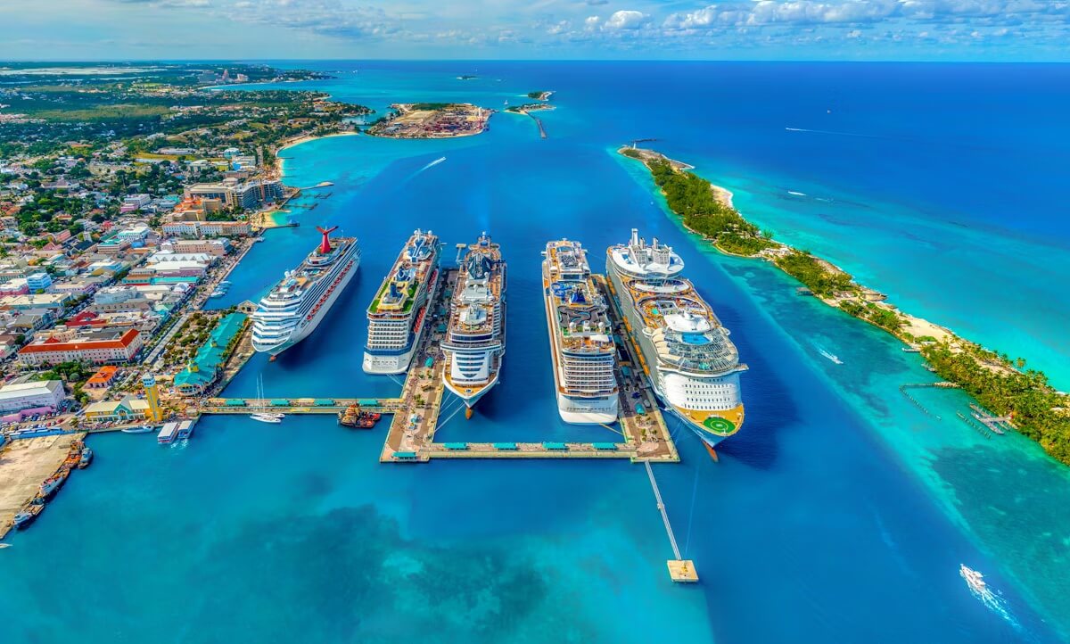 Professional BVI and Cayman Islands company formation services by HSJGlobal - Aerial view of British Virgin Islands