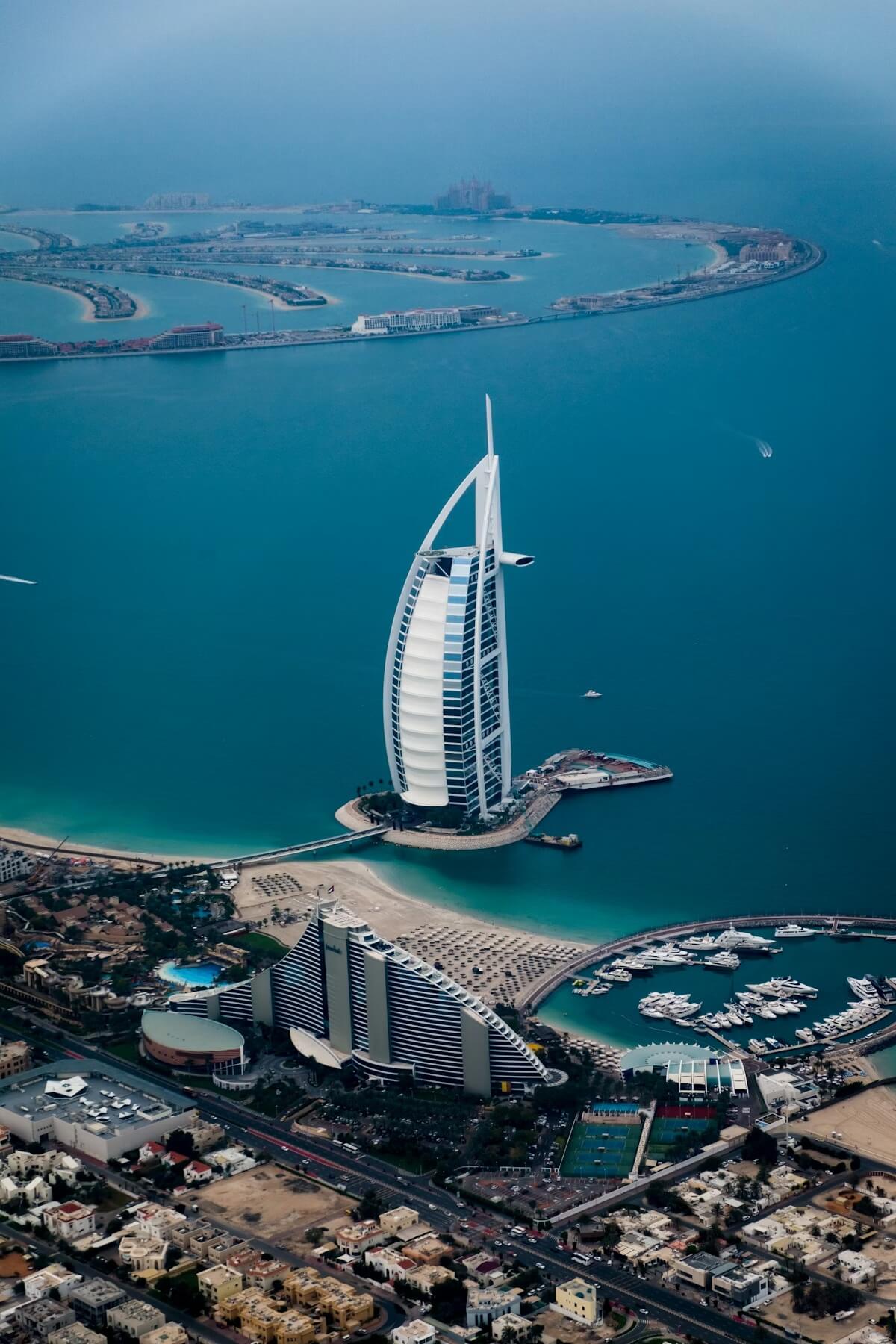 Modern Dubai CBD skyscrapers representing UAE company formation and corporate business setup